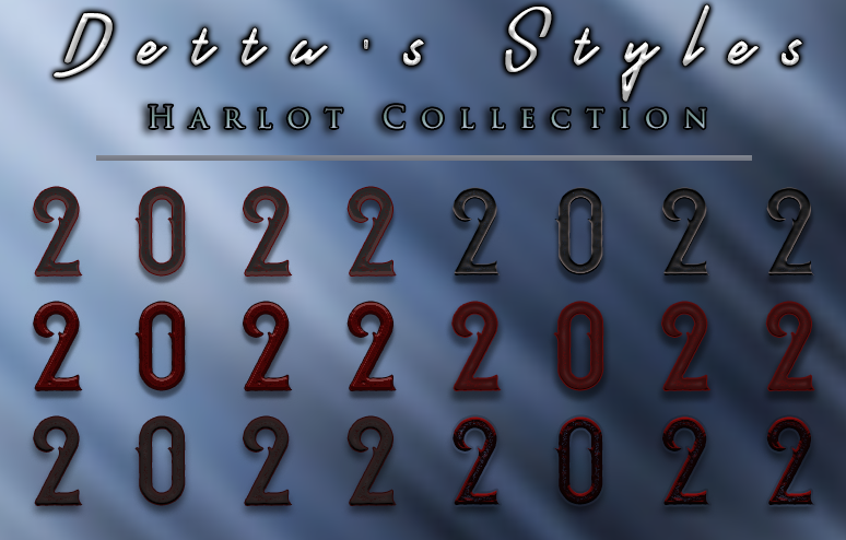 Harlot Collection
Available Now
