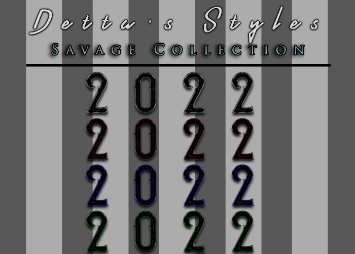 Savage Collection
Available Now
