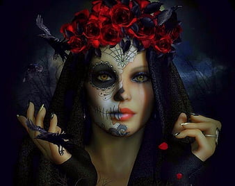 HD-wallpaper-sugar-doll-magic-red-roses-holiday-halloween-love-four-seasons-creative-pre-made-digital-art-ravens-sugar-doll-mixed-media-gothic-makeup-weird-things-people-wear-thumbnail.jpg