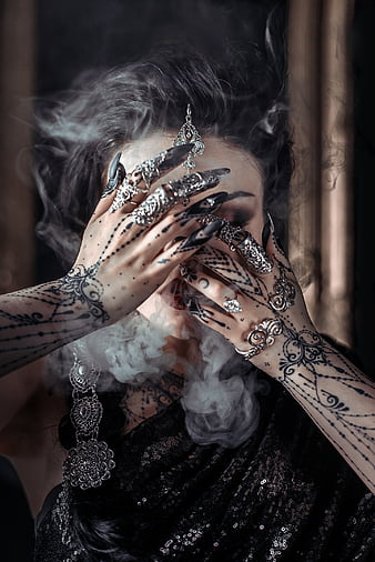 HD-wallpaper-women-model-painted-nails-black-nails-long-nails-tattoo-covering-face-eyeshadow-lipstick-smoke-makeup-vertical-black-hair-thumbnail.jpg