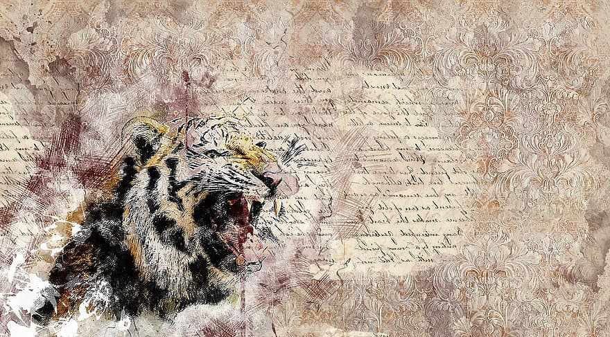 tiger-roaring-art-abstract-scrapbooking-vintage-page-design-scrapbook.jpg