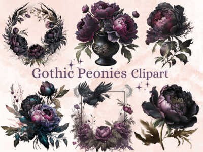 23_PNG_Watercolor_Gothic_Peony_Clipart.png