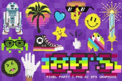 80_s_Pixel_Party_Gamer_Clip_Art_Set~0.jpg