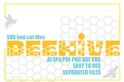 Beehive2C_SVG_Font_Cut_Files.jpg