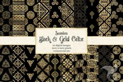 Black_and_Gold_Celtic_Digital_Paper~4.jpg