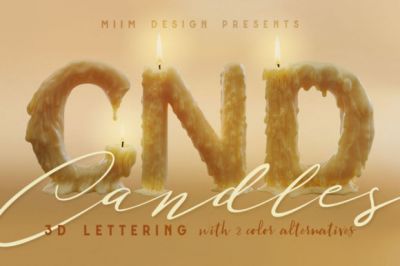 Candle_Light_-_3D_Lettering.jpg