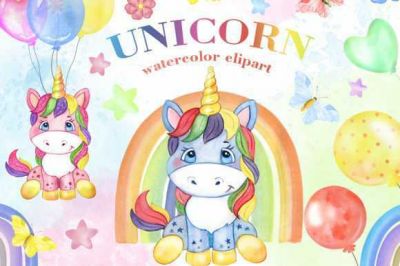 Cute_Unicorns_with_Rainbow_Clipart~1.jpg