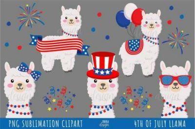 FOURTH_of_JULY_LLAMAS_CLIPART2C_FOURTH_of~0.jpg