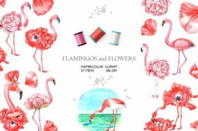 Flamingos_and_Flowers_Watercolor_Clipart~1.jpg