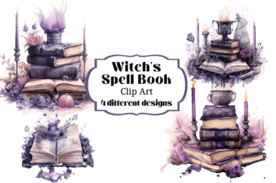 Halloween_Purple_Witch_Spellbook_Clipart.png