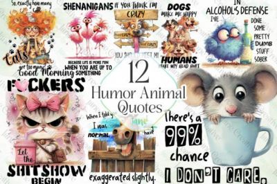 Humor_Animal_Quotes_Sublimation_Clipart.jpg