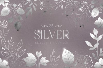 Silver_Foil_Leaves_Flowers_Florals_PNG~0.jpeg