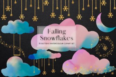 Watercolor_Clouds_Glitter_Snowflakes~0.jpg