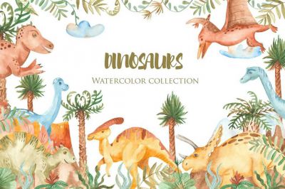 Watercolor_Dinosaurs__Clipart2C_patterns2C_frames~1.jpg