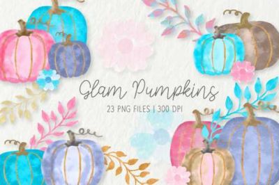 Watercolor_Glam_Pumpkins_Clipart_Set~1.jpg