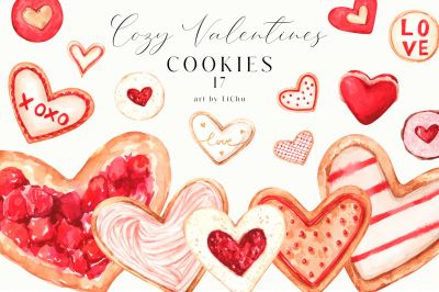 Watercolor_Heart_Cookies_Clipart_Cute_Sweets_art~0.jpg