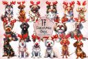 Christmas_Dogs_with_Red_Nose_Clipart_PNG.jpg