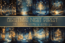 Night_Forest_Golden_Christmas_Tree.png