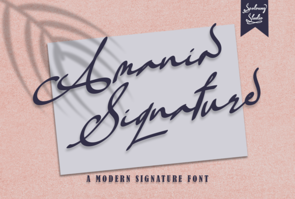 Premium Font: Amania Signatures [200 ReBits]
