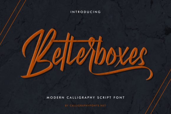 Premium Fonts: Betterboxes [200 Points]
