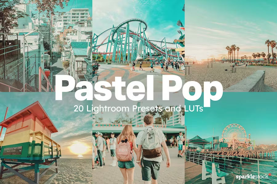 Premium LUTs: Pastel Pop Lightroom Presets and LUTS [300 ReBits]
LUTs or Color Look up files may only work in PS 2020 and above. Many of these resources include LUTs for Photoshop, Lightroom, Premium Pro, Camera Raw and include Desktop and Mobile options.
