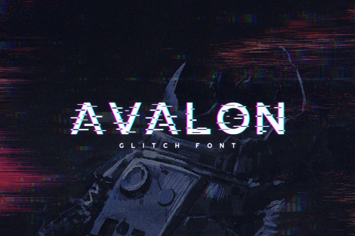 Premium Font: Avalon Glitch [200 ReBits]
