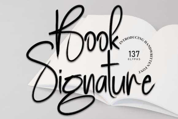 Premium Fonts: Book Signature [200 ReBits]
