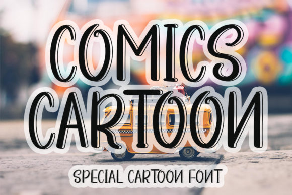 Premium Font: Comics Cartoon [200 ReBits]
