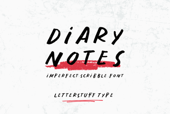 Premium Fonts: Diary Notes [200 ReBits]
