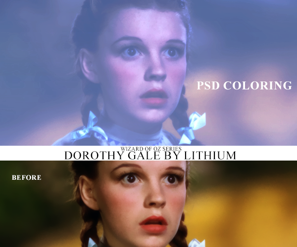 Lithium Coloring: Dorothy Gale  [300 ReBits]
