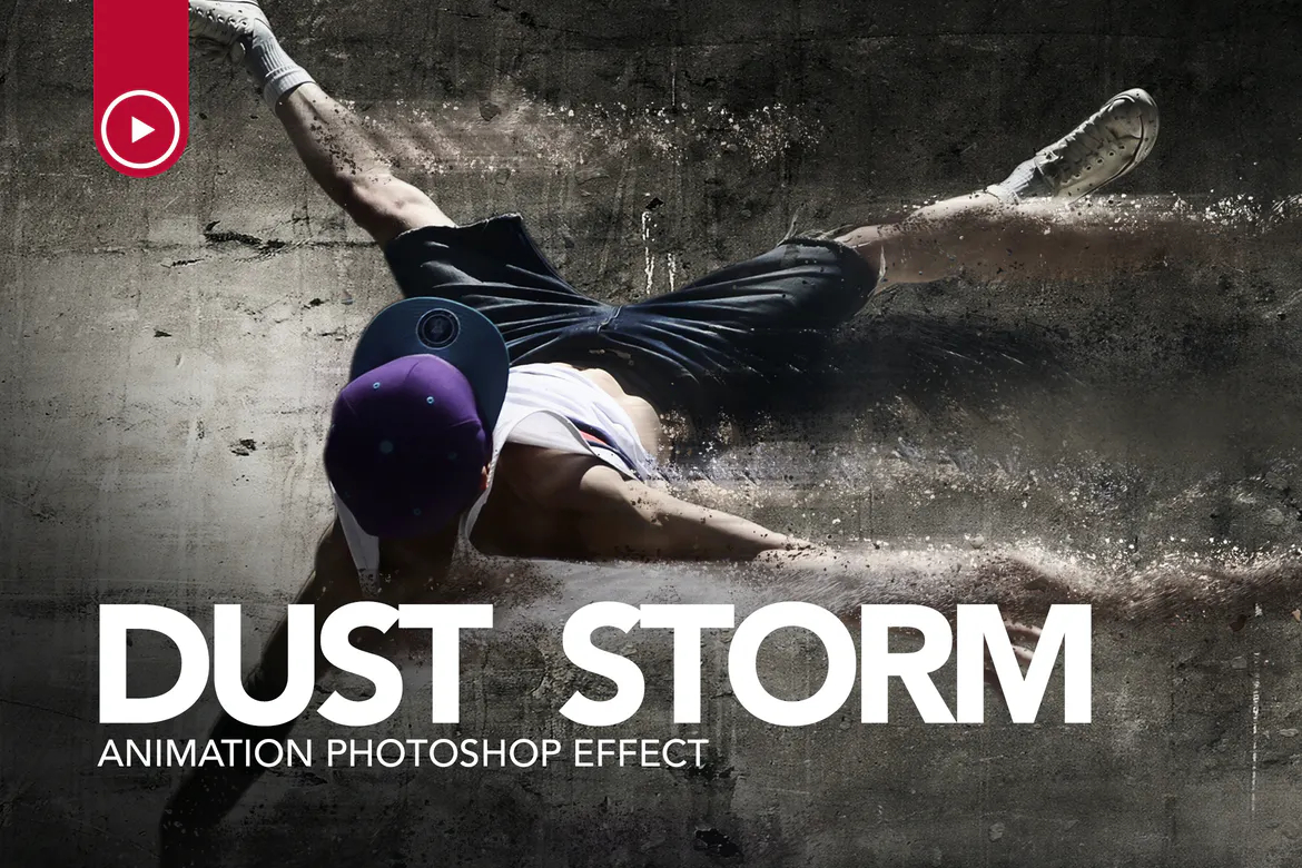 Premium Actions: Dust Storm Animation Photoshop Actions [500 ReBits]
Contains action and brush file for CC+
