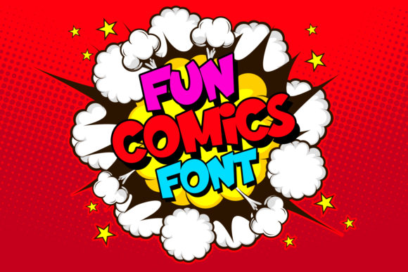 Premium Fonts: Fun Comics [200 ReBits]
