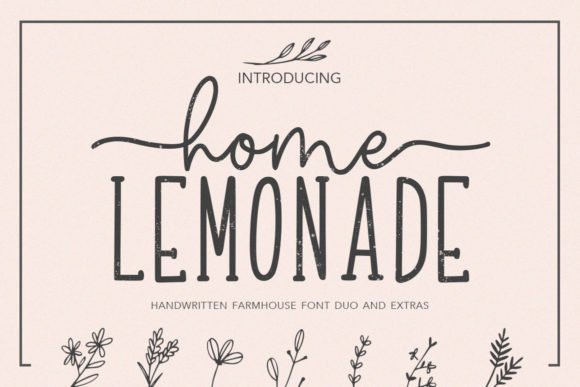 Premium Fonts: Home Lemonade [200 Rebits]
