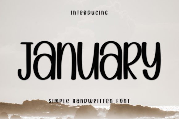 Premium Fonts: January [200 Rebits]
