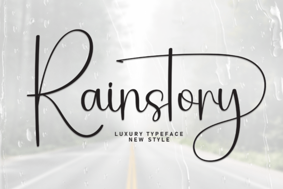 Premium Font: Rainstory [200 ReBits]
