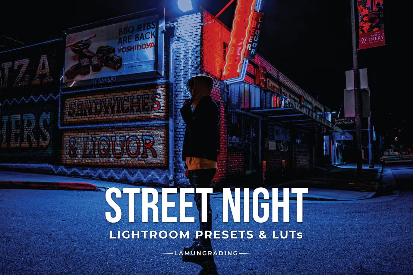 Premium LUTs: Street Night Lightroom Presets & LUTs [300 ReBits]
LUTs or Color Look up files may only work in PS 2020 and above. Many of these resources include LUTs for Photoshop, Lightroom, Premium Pro, Camera Raw and include Desktop and Mobile options.
