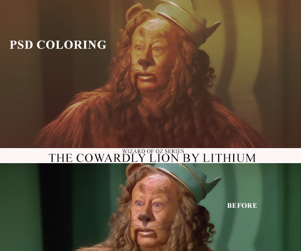 Lithium Coloring: The Cowardly Lion  [300 ReBits]
