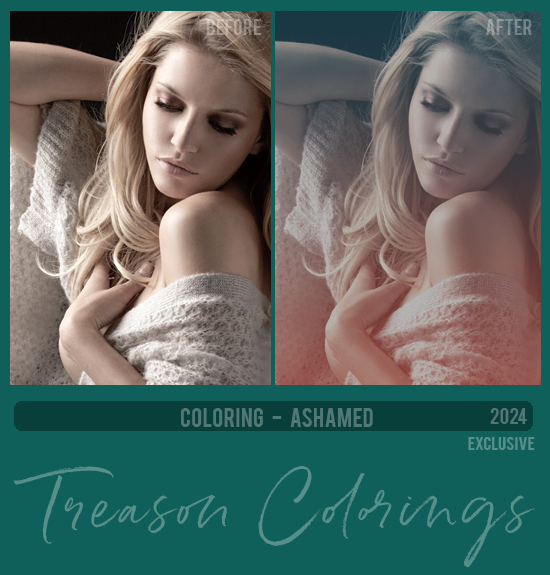 Treason Colorings: Ashamed [300 ReBits]
