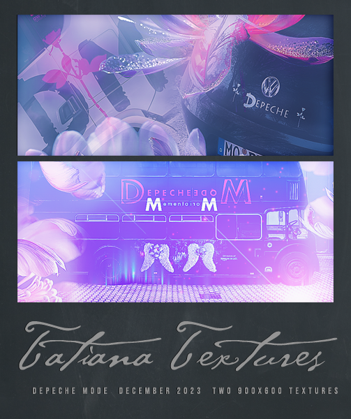 Tatiana Textures: Depeche Mode [1500 ReBits]
